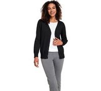 Strickjacke CASUAL LOOKS, Damen, Gr. 46, schwarz, 100% Baumwolle, unifarben, Strickjacken Strickjacke (12720564-46) schwarz