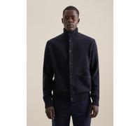 Seidensticker N.N. Strick-Jacke Herren blau, XL