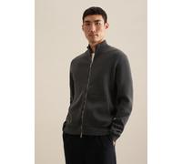 Strickjacke SEIDENSTICKER "Regular" Gr. XL, grau Herren Strickjacken (77888016-XL) grau
