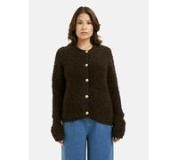 Strickjacke SMITH & SOUL, Damen, Gr. L, choco, Material: 53% Polyacryl, 25% Mohair, 12% Polyester, 10% Wolle, unifarben, regular fit normal, Rundhals, eingesetzt Rippbündchen, Strickjacken Strickjacke