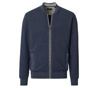 Casa Moda Regular Fit Strickjacke blau, Einfarbig