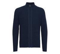 Strickjacke SOLID "Strickjacke SDKotcha", Herren, Gr. L, blau (insignia blau), Obermaterial: 100% Baumwolle CO recyc.., Strickjacken Strickjacke (61662214-L) insignia blau
