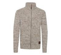 Solid SDPomeroy Herren Strickjacke Cardigan Grobstrick Pullover mit Stehkragen Reißverschluss 100% Baumwolle Regular fit, Größe:XL, Farbe:Dune (5409)