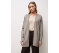 Strickjacke STREET ONE, Damen, Gr. 34, sandstone mocha meliert, Stoff, 30% Polyester, 27% Polyacryl, 23% Polyamid, 20% Viskose, unifarben, normal hüftbedeckend, ohne Ausschnitt, normaler Saum, Strickj
