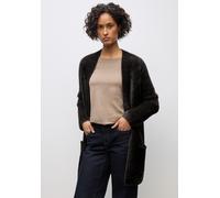 Street One Langer Federgarn Cardigan Darkest Brown 46