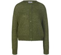 Strickjacke überschnittener Schulter Peter Hahn grün 42