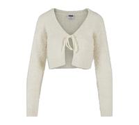 Urban Classics Damen Cardigan Tied Cropped Feather Beige Größe L