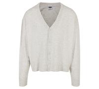 Urban Classics Men's TB5545-Eco Mix Boxy Cardigan Sweater, lightgrey, XXL