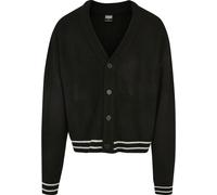 Urban Classics Men's TB5547-Sporty Boxy Cardigan Sweater, Black, XXL