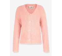 Strickjacke V-Ausschnitt Happy Girls Mädchen pudrig rosa Gr. 140