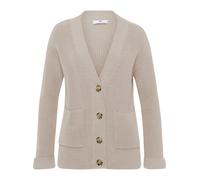 Strickjacke V-Ausschnitt Peter Hahn beige 46