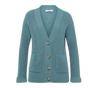 Strickjacke V-Ausschnitt Peter Hahn grün 38