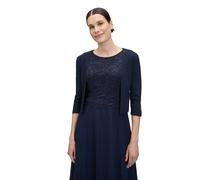 Strickjacke VERA MONT "Damen langarm", Damen, Gr. M, blau (night sky), Strick, Obermaterial: 62% Viskose, 34% Polyamid, 4% Elasthan, figurumspielend normal, Strickjacken Strickjacke, Ärmelschlitz (824