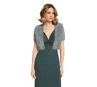 Strickjacke VERA MONT "Damen mit Effektgarn", Damen, Gr. L, smoky salvia, Strick, Obermaterial: 100% Polyester, straight fit, Strickjacken Strickjacke (73035139-L) smoky salvia