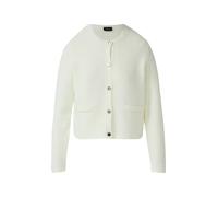 Strickjacke Weiß 44