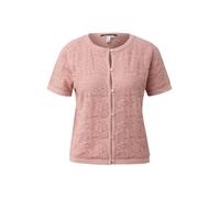 Q/S designed by - Kurzarm-Strickjacke pink - Gr. - XL