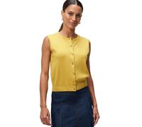 zero Feinstrickweste Damen gelb, 38