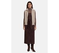 Strickjacke ZERO "Damen mit Reißverschluss", Damen, Gr. 34, beige (pastel, cream), Strick, Obermaterial: 40% Polyamid, 36% Baumwolle, 24% Polyacryl. Füllung:, aufgeraut, gerade normal, Strickjacken St