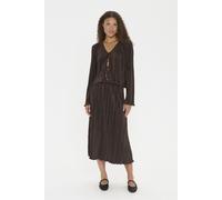 Strickjacke ZuniSZ Strickjacke Gerade Passform dark brown M