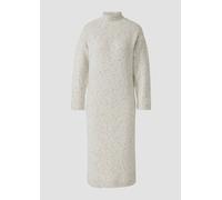 Strickkleid aus Baumwollmix mit Stehkragen 38 creme 2172673.04X3.38
