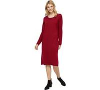 Strickkleid dunkelrot 40