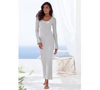 FRENCH CONNECTION Strickkleid Damen hellgrau-meliert Gr.32/34