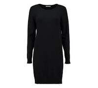 Strickkleid HAILY’S "SH V DR Ro44xana", Damen, Gr. S, N-Gr, schwarz, Strick, Obermaterial: 50% Viskose, 27% Nylon, 23% Polyester, unifarben, kniefrei, Rundhals, Rippstrickbündchen, Kleider Strickkleid