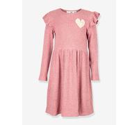 Strickkleid Happy Girls Mädchen mit Paillettenherz pfingstrose Gr. 98/104