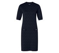 Strickkleid JOOP "Kulana", Damen, Gr. 40, N-Gr, dunkelblau, Strick, Obermaterial: 84% Viskose, 16% Polyester, regular fit Midi, Rundhals, eingesetzt angesetztes Bündchen, Kleider Strickkleid, Regular