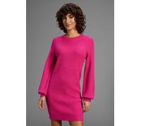 Strickkleid LAURA SCOTT, Damen, Gr. 46, N-Gr, pink (pink, melange), Strick, Obermaterial: 50% Viskose, 28% Polyester, 22% Polyamid, unifarben, lässig geschnitten mini, Rundhals, Raglanärmel, Kleider S