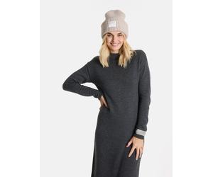 Strickkleid LIEBLINGSSTÜCK "LillemorL", Damen, Gr. 36, EURO-Größen, 980, anthra, 38% Viskose, 47% Wolle, 10% Polyamid, 5% Kaschmir, Kleider Strickkleid, Mit Wolle und Kaschmir (40001750-36) 980, anthr