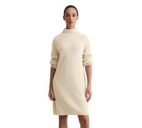 Strickkleid MARC O'POLO "aus reinem Organic Cotton", Damen, Gr. 42, Normalgrößen, sandy melange, Obermaterial: 100% Baumwolle, unifarben, loose fit knielang, Kleider Strickkleid (15672250-42) sandy me