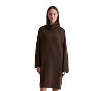 Strickkleid MARC O'POLO "aus softem Merinowolle-Mix", Damen, Gr. 40, Normalgrößen, shaded braun, Obermaterial: 80% Wolle (Schafwolle), 20% Polyamid, unifarben, relaxed fit knielang, Rippbündchen, Klei