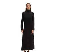 Strickkleid MARC O'POLO "aus softem Schurwolle-Mix", Damen, Gr. S, Normalgrößen, schwarz, Obermaterial: 50% Schurwolle, 33% Viskose, 17% Polyamid, unifarben, slim fit, Rollkante, Kleider Strickkleid (
