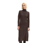 Strickkleid MARC O'POLO "aus softem Schurwolle-Mix", Damen, Gr. XS, Normalgrößen, braun (burnt coffee), Obermaterial: 50% Schurwolle, 33% Viskose, 17% Polyamid, unifarben, slim fit, Rollkante, Kleider