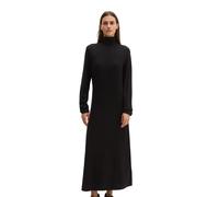 Strickkleid MARC O'POLO "aus softem Schurwolle-Mix", Damen, Gr. XS, Normalgrößen, schwarz, Obermaterial: 50% Schurwolle, 33% Viskose, 17% Polyamid, unifarben, slim fit, Rollkante, Kleider Strickkleid 