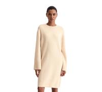 Strickkleid MARC O'POLO "aus weichem Schurwolle-Mix", Damen, Gr. 34, Normalgrößen, beige (light oat), Obermaterial: 49% Schurwolle, 25% Alpaka, 24% Polyamid, 2% Elasthan, unifarben, relaxed fit ca. Mi