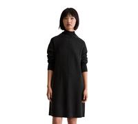 Strickkleid MARC O'POLO DENIM, Damen, Gr. XL, N-Gr, schwarz, Strick, Obermaterial: 72% Schurwolle, 26% Polyamid, 2% Elasthan, knieumspielend, Rippbündchen, Kleider Strickkleid, softer Woll-Mix, regula