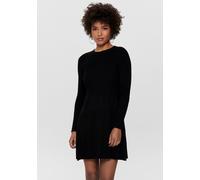 Strickkleid ONLY "ONLALMA" Gr. XL, schwarz, Kleider, Damen, XL, N-Gr, Strick, Obermaterial: 80% Viskose, 20% Nylon, unifarben, Strickkleid (70206625-XL) schwarz