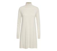 Strickkleid OXMO "Strickkleid OXWinala", Damen, Gr. L, N-Gr, grau (oyster grau melange), Obermaterial: 70% Viskose CV. 30% Nylon NY., Kleider Strickkleid (24013810-L) oyster grau melange