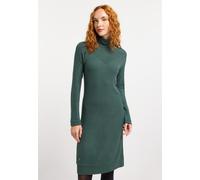 Strickkleid RAGWEAR "PEONA", Damen, Gr. XXL (44), N-Gr, pine grün, Feinstrick, Obermaterial: 75% Viskose, 22% Polyester, 3% Elasthan, unifarben, figurbetont knielang, Rundhals, Kleider Strickkleid, La