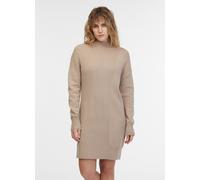 Strickkleid RAGWEAR "RIVENA", Damen, Gr. XS (34), N-Gr, bunt (bone), Feinstrick, Obermaterial: 47% Polyacryl, 29% Polyester, 24% Nylon, unifarben, Rundhals, Kleider Strickkleid (95945217-XS)