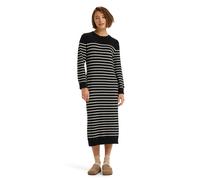 Strickkleid ROXY "Cool Waves", Damen, Gr. S, US-Größen, schwarz-weiß (anthrazit), Obermaterial: 52% Viskose, 28% Polyester, 20% Nylon., Kleider Strickkleid (33818025-S) anthrazit