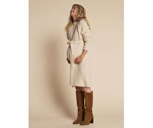 Strickkleid Schwangerschaft & Stillzeit ENVIE DE FRAISE beige Gr. 40/42
