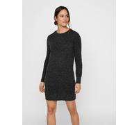 Vero Moda Doffy O-neck Noos Kurzes Kleid XL Black Melange (Herstellerartikelnummer: 10215523-BlackMelange-XL)