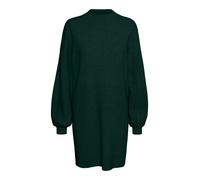 Strickkleid VERO MODA "VMNANCY LS FUNNELNECK DRESS GA NOOS", Damen, Gr. S, N-Gr, scarab, Feinstrick, Obermaterial: 52% Viskose, 28% Polyester, 20% Nylon, unifarben, loose fit, Rippbündchen, Kleider (1