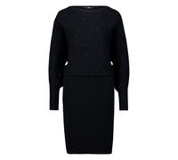 Strickkleid ZERO "Damen mit Pailletten", Damen, Gr. 44, Normalgrößen, schwarz beauty, Strick, Obermaterial: 42% Viskose, 18% Polyamid, 40% Polyester. Füllung:, Strukturmuster, festlich, figurbetont ku