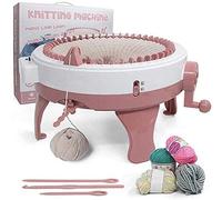 Strickmaschine - 40/48 Nadeln Webmaschine Manuelle Automatische Webstuhl Kit DIY Weben Nähmaschine für Webschals Gewebte Hüte Gewebte Socken