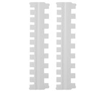 Strickmaschinen-Nadelschieber, 2 Stück, Kunststoff, langlebiges Webwerkzeug für Silver Reed SRP50, SRP60, SRP60N und, 4,5 mm Stichteilung, universelles Strickmaschinenzubehör,