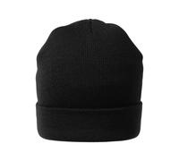 Nitras 731 Strickmütze schwarz/uni - One Size